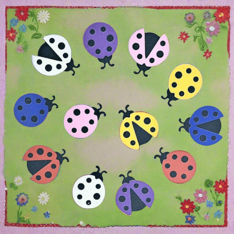 Rainbow Scrapbooking Pigs