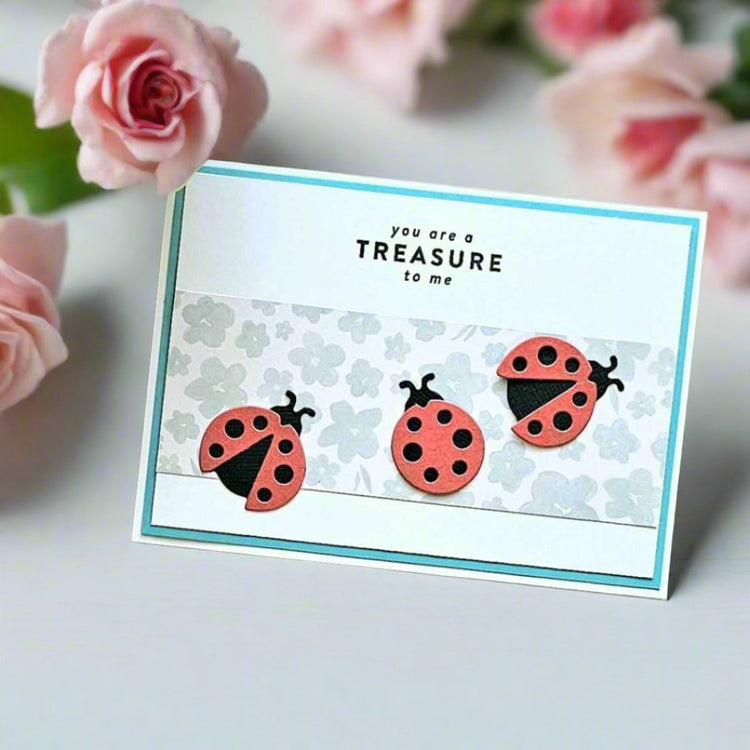 Lady Bug Thank You Card