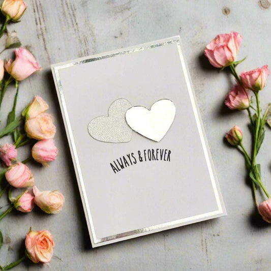 Handmade Wedding Cards - Always and Forever