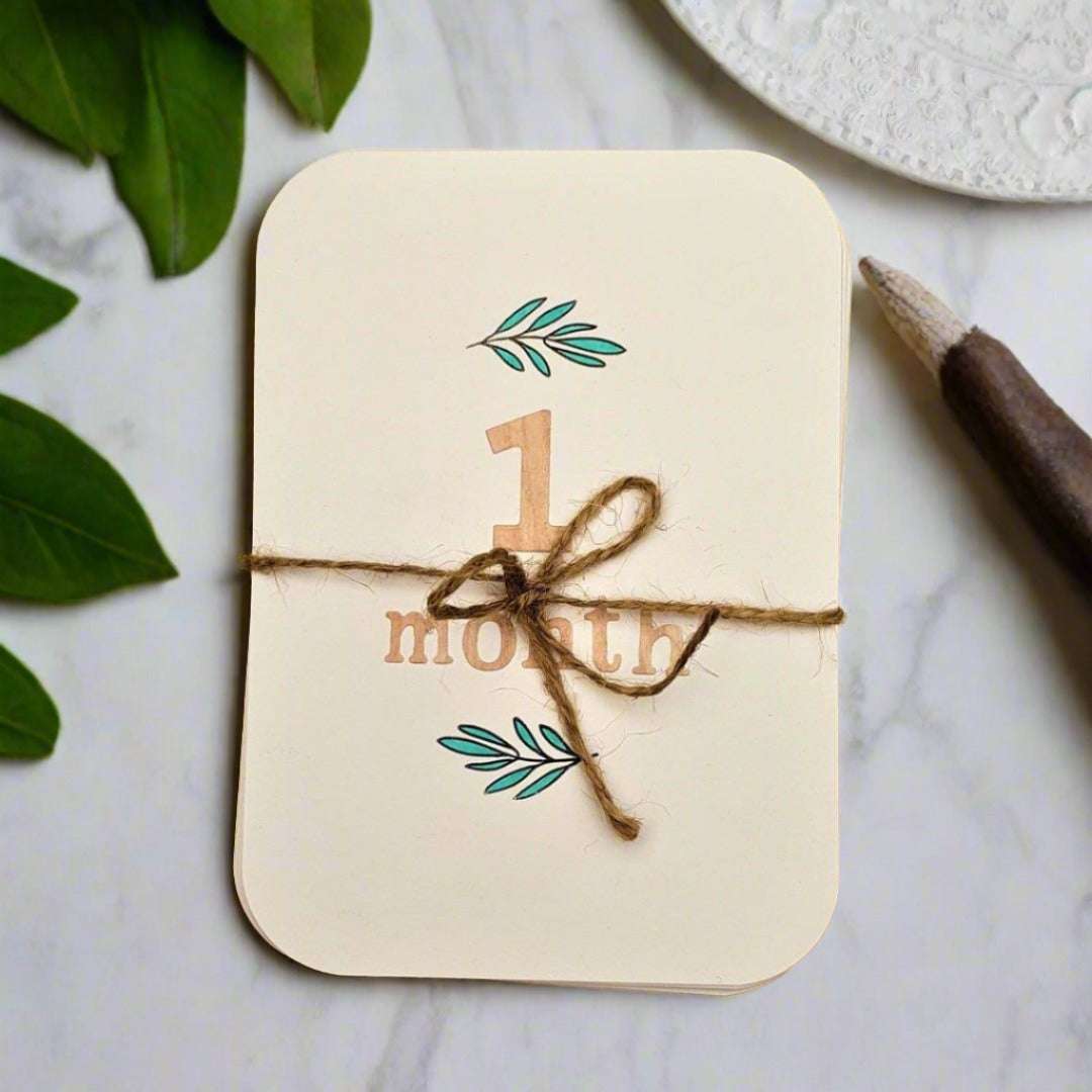 Baby Milestone Cards