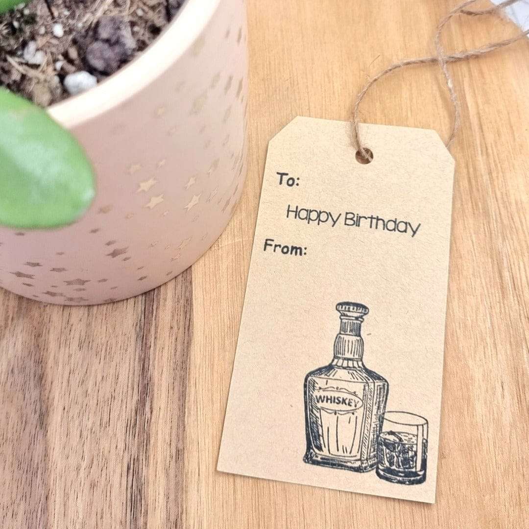 Whiskey Gift Tag