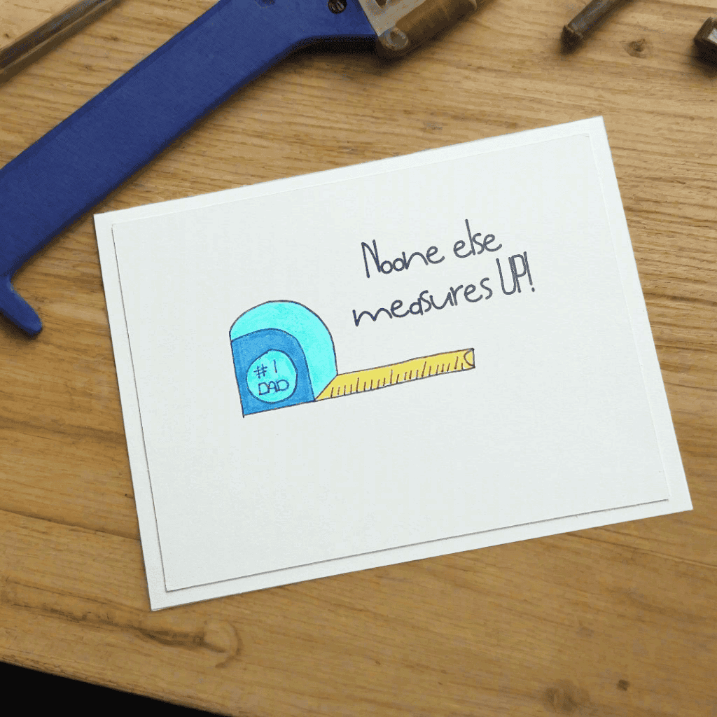 Tape Measure Card