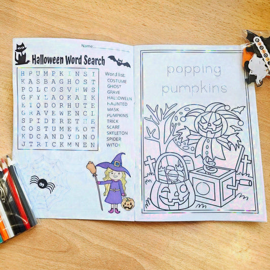 Halloween Activities Book