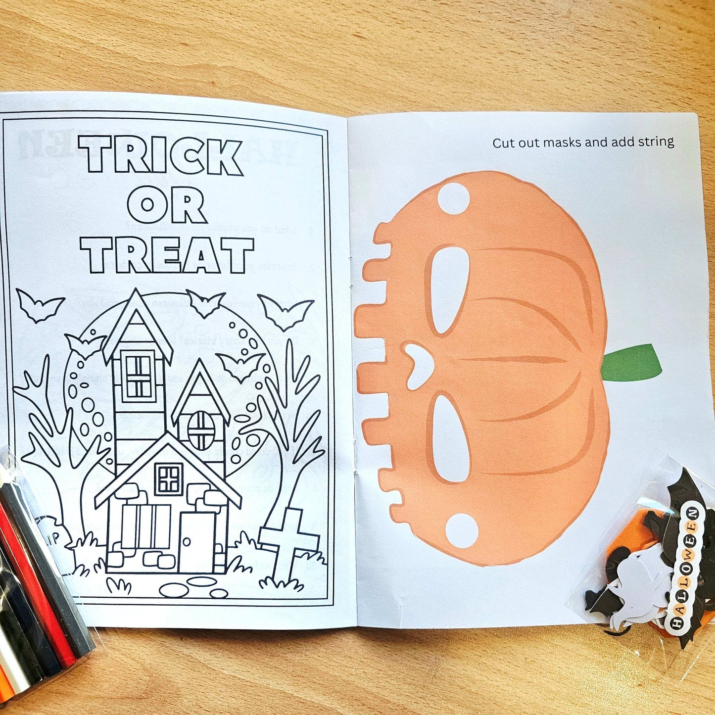 Halloween Activities Book