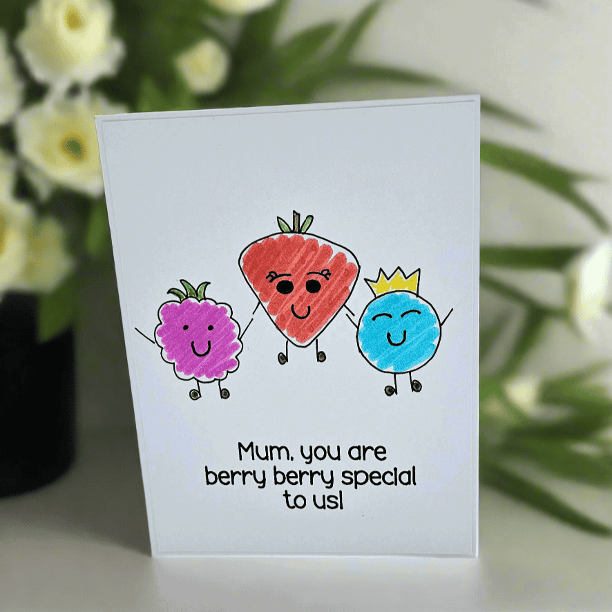 I Love You Berry Much Mother's Day Card