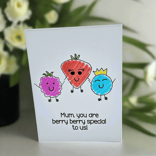 I Love You Berry Much Mother's Day Card