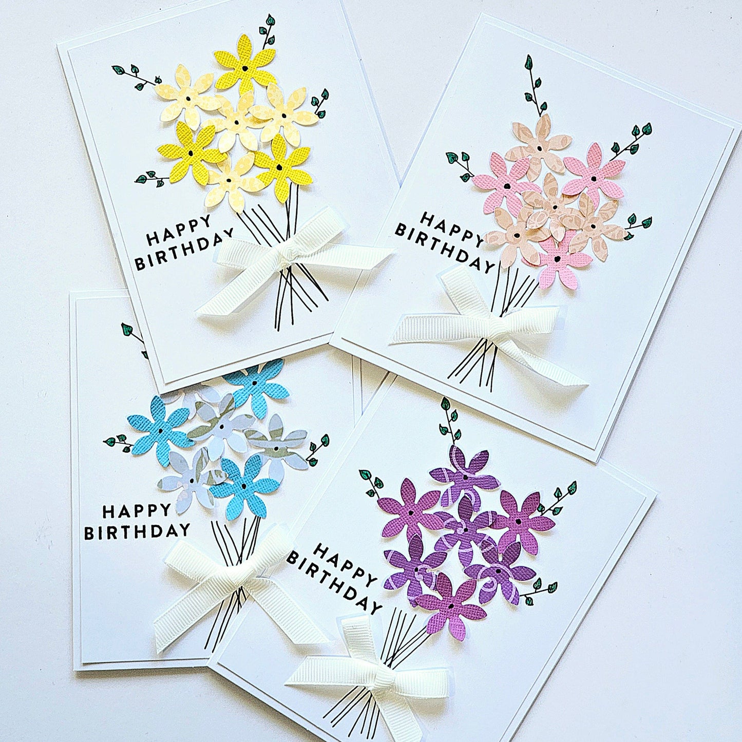 Happy Birthday Flower Card