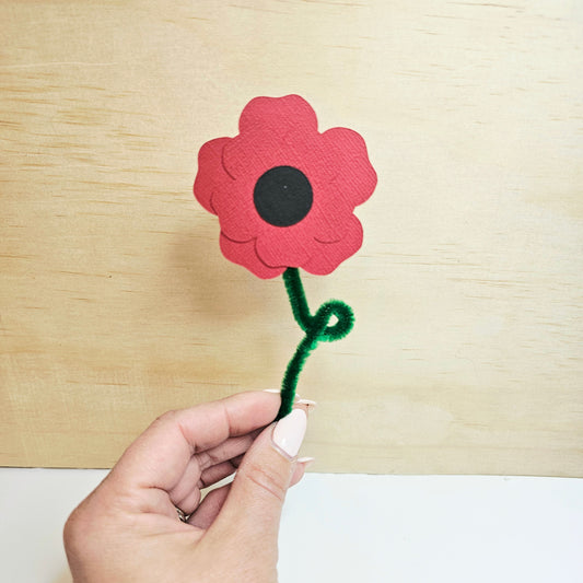 Poppy Making Craft Pack, Set of 10