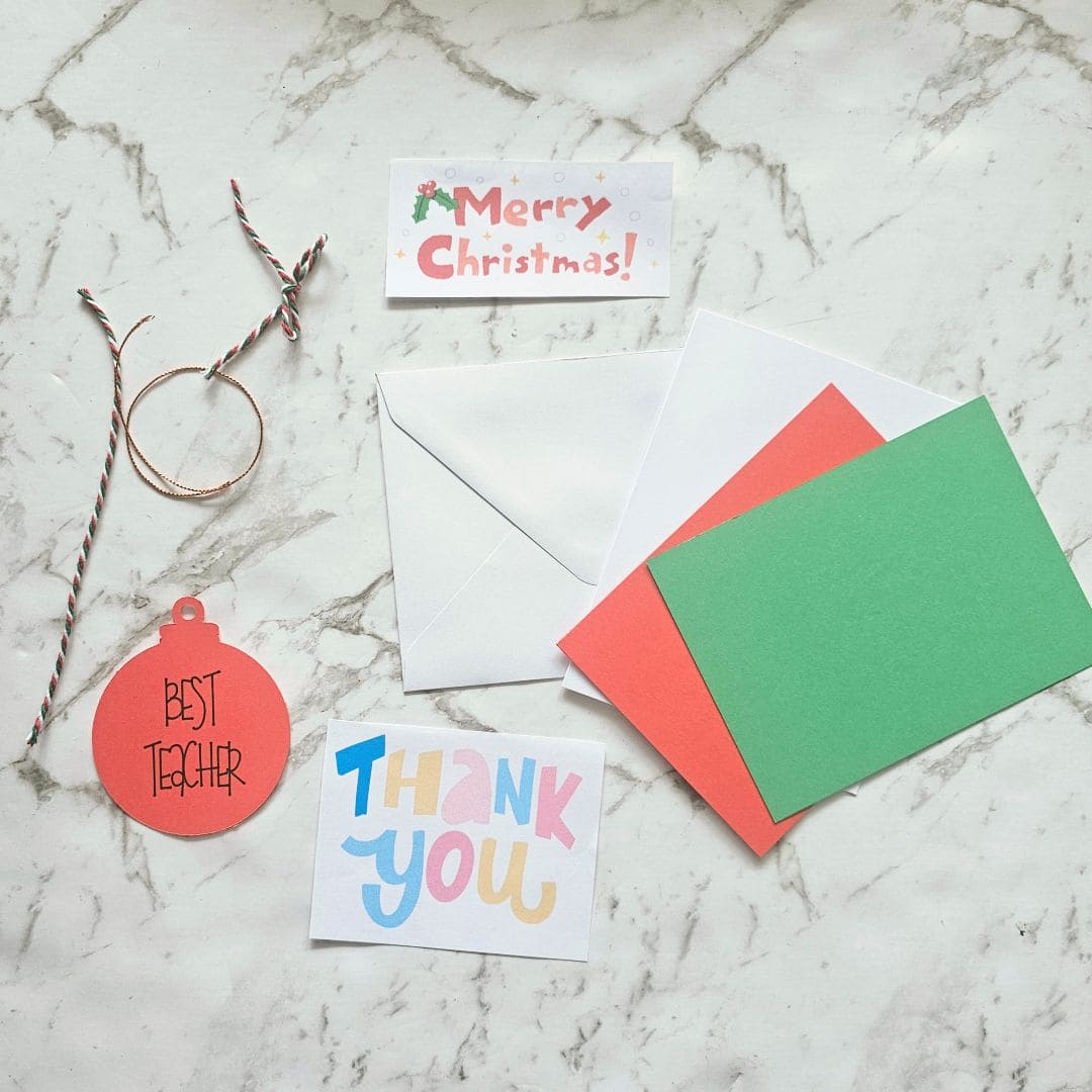 Teacher Thank You Card DIY