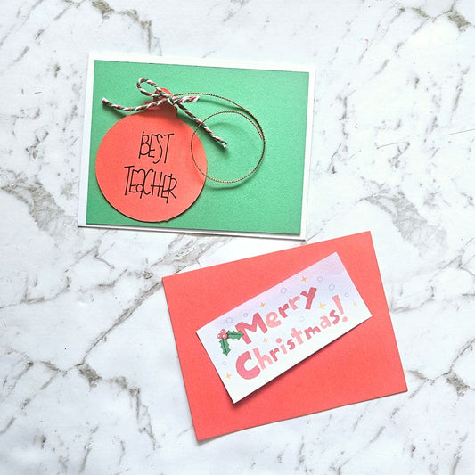 Teacher Thank You Card DIY