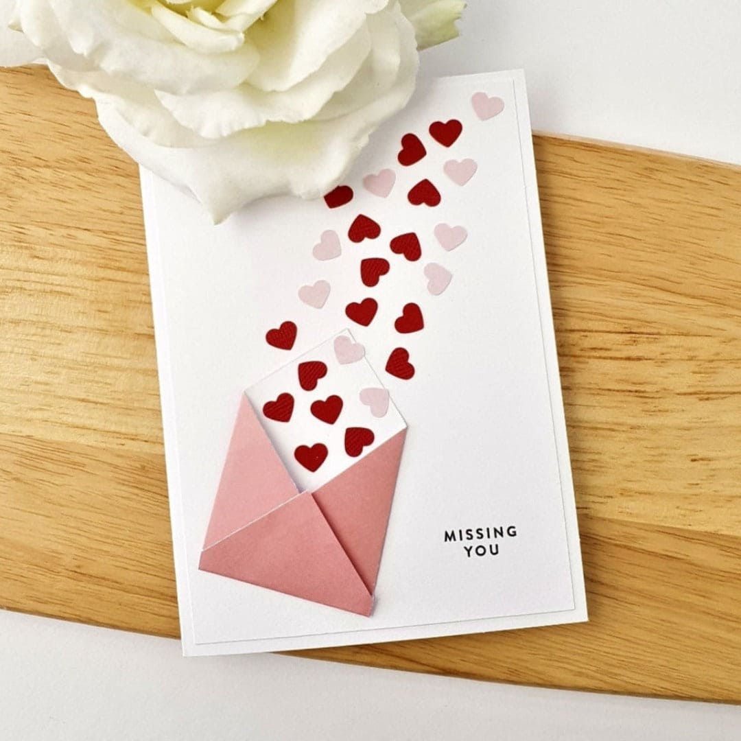 Miss You Card | Missing You Card | Unique Origami Handmade Design ...