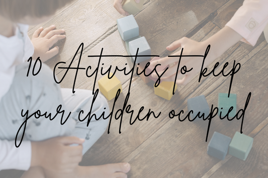 10 Kids Activities to keep your children occupied