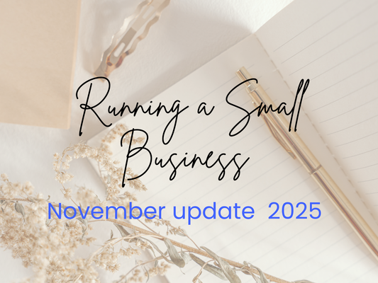 Running a Small Business - November Update 2025