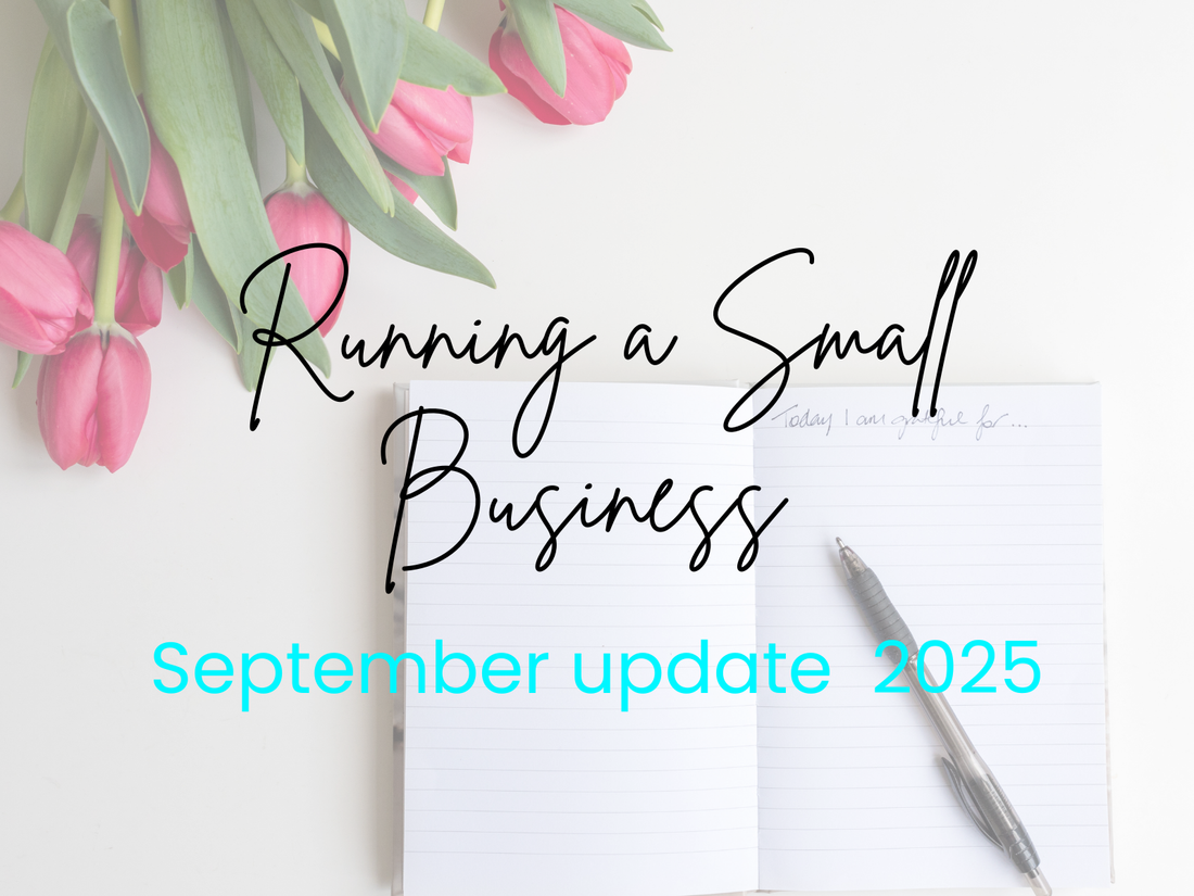 Running a Small Business - September Update 2025