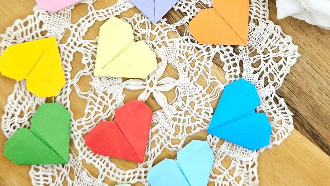 Origami Hearts