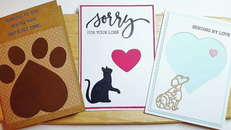 Pet Loss Sympathy Cards