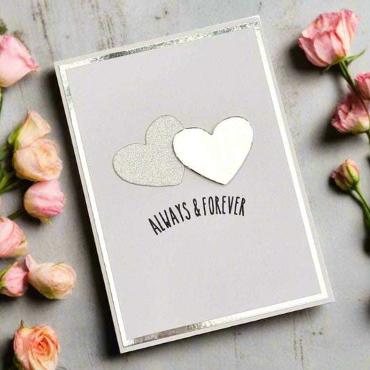 Handmade Wedding Cards - Always and Forever