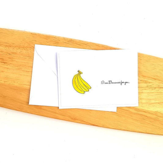 Banana Valentine's Day Card
