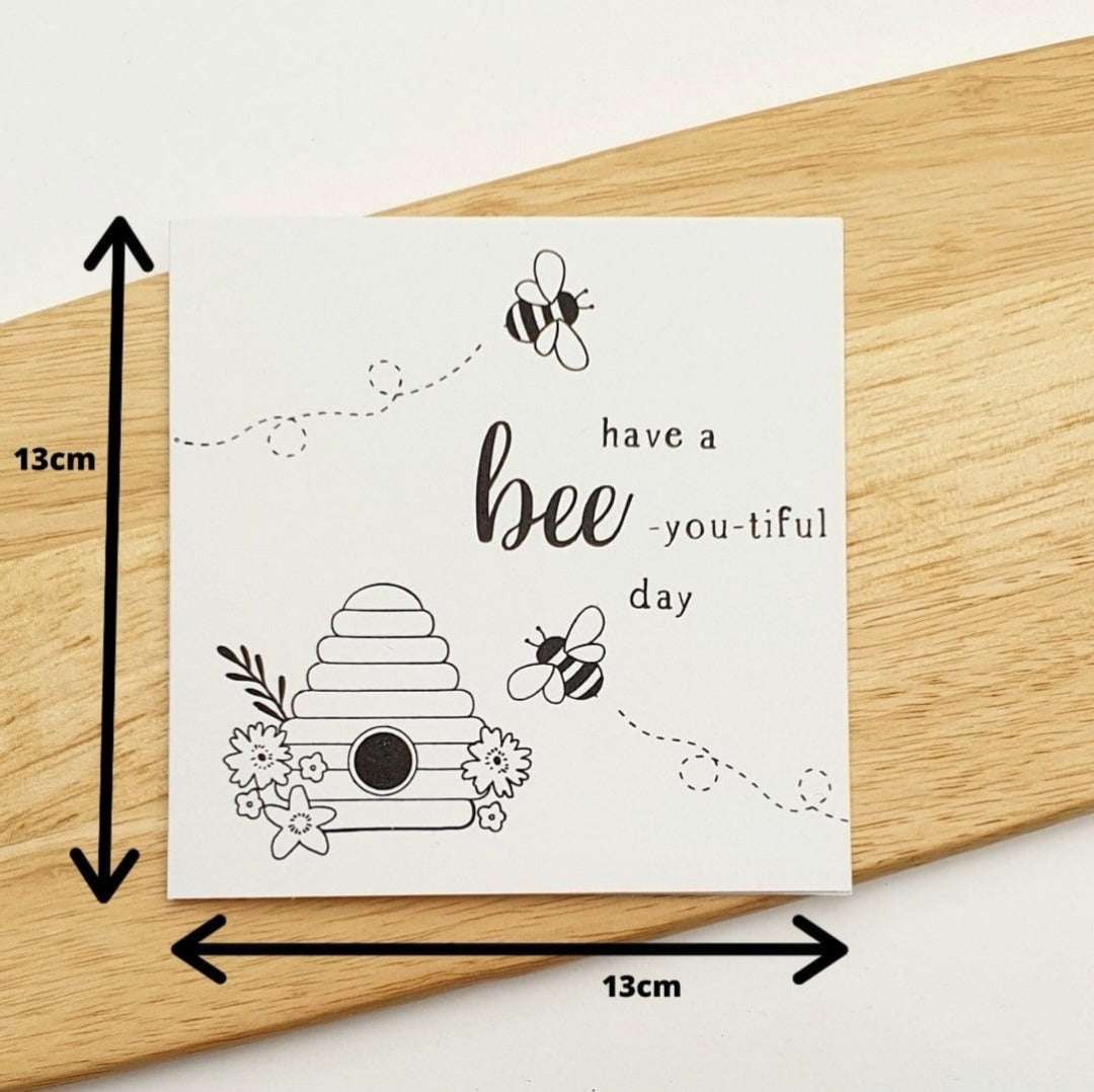 Bee Birthday Card