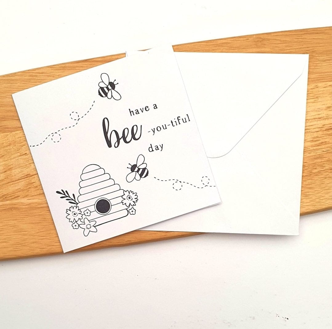 Bee Birthday Card