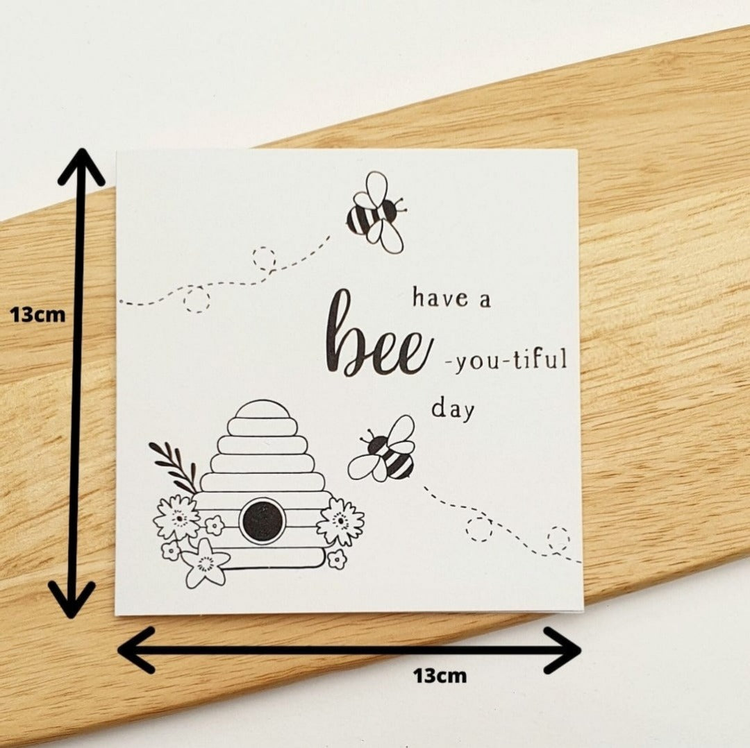 Bee Birthday Card