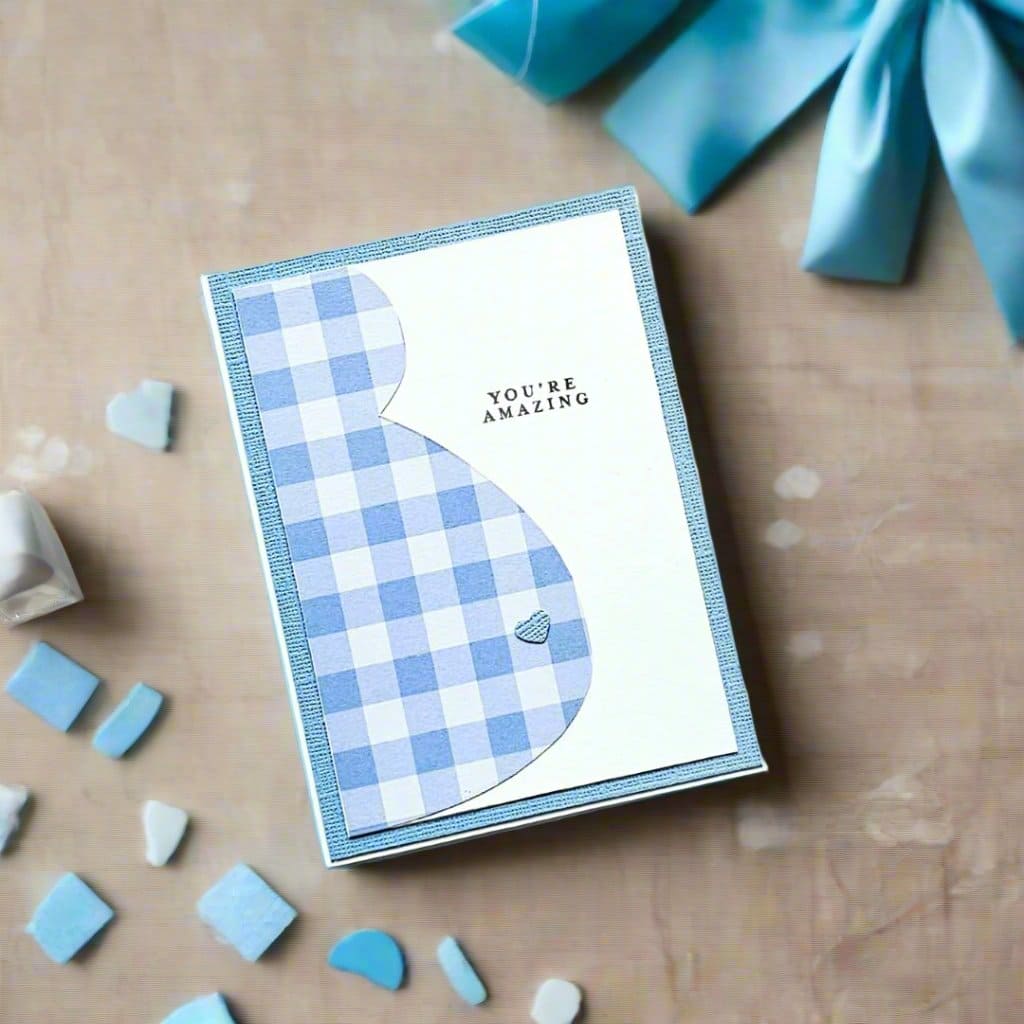 Baby announcement card