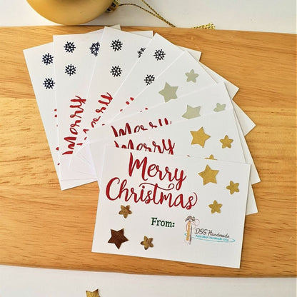 Thank You For Your Purchase Card - Christmas