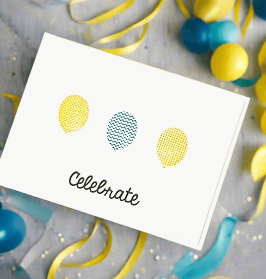 Handmade Birthday Cards with Balloons