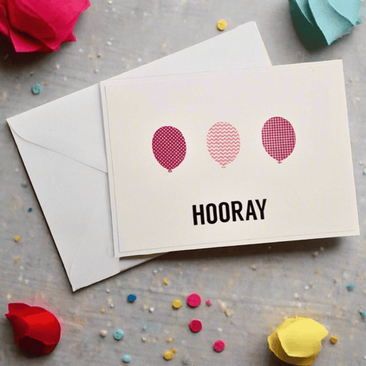 Handmade Birthday Cards with Balloons