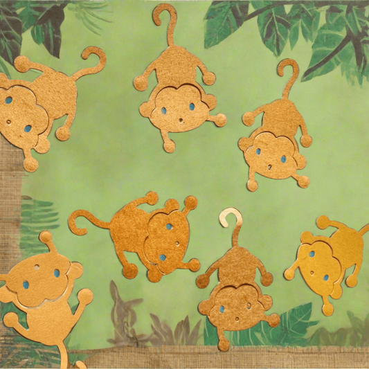 Happy Monkey Shapes