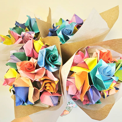 Origami Rose Bouquet