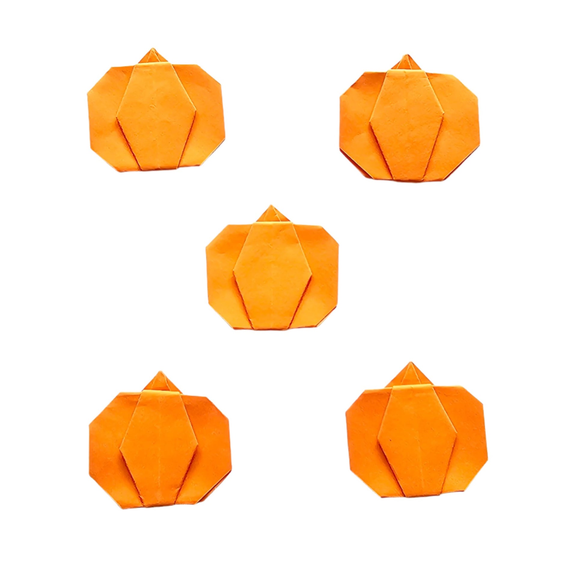 Pumpkin origami