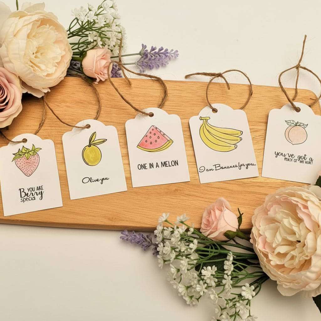 valentines day product tags