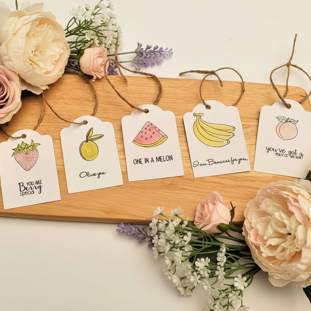 valentines day product tags