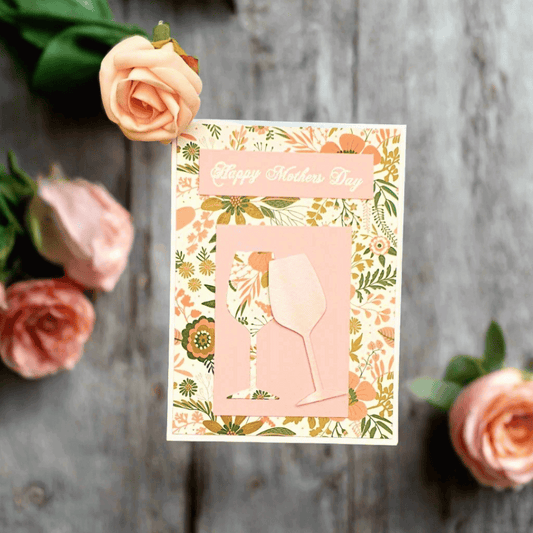 Wine Mothers Day Card