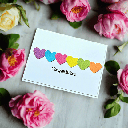 Rainbow Congratulations Card