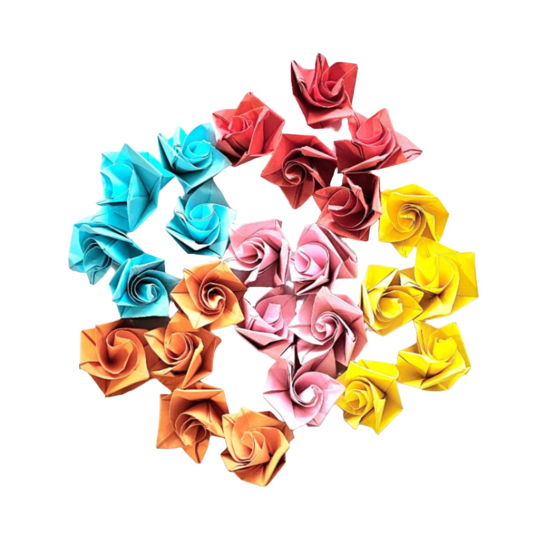 rose origami