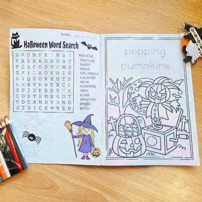 Halloween Activities Book