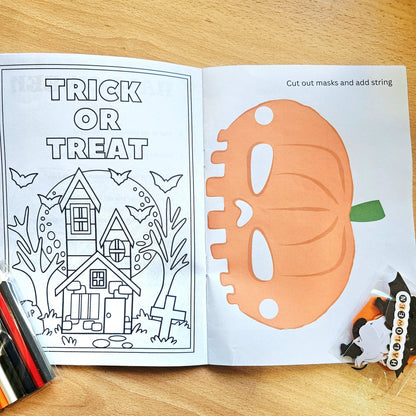 Halloween Activities Book