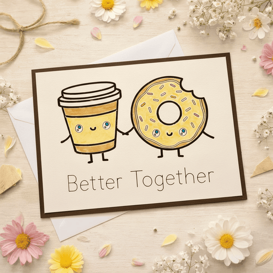 Coffee and Donuts Card