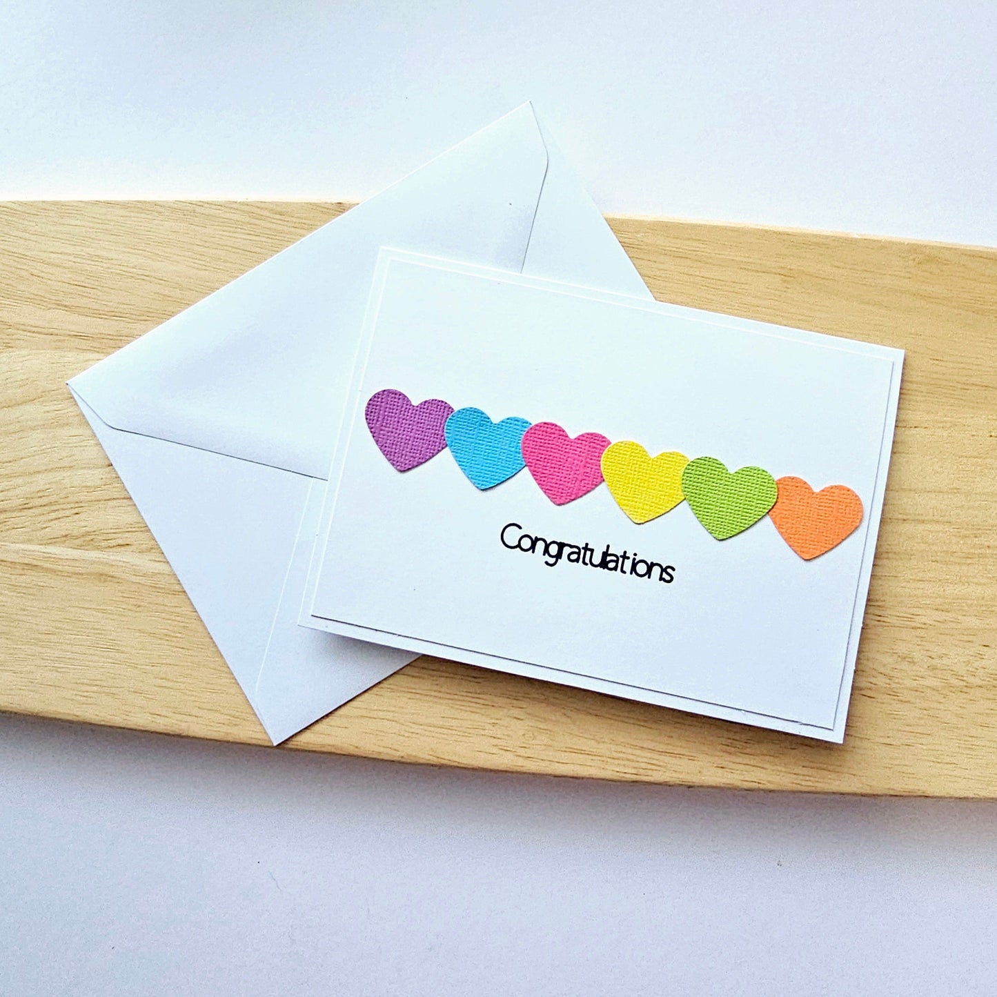 Rainbow Congratulations Card