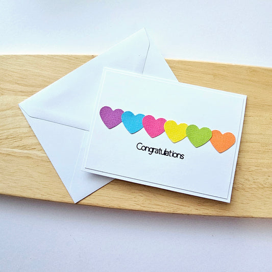 Rainbow Congratulations Card