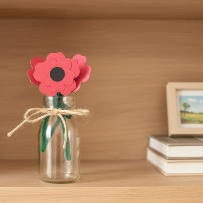 Poppy Making Craft Pack, Set of 10