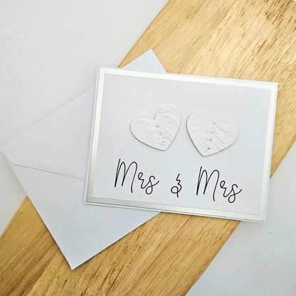 Lesbian Wedding Card