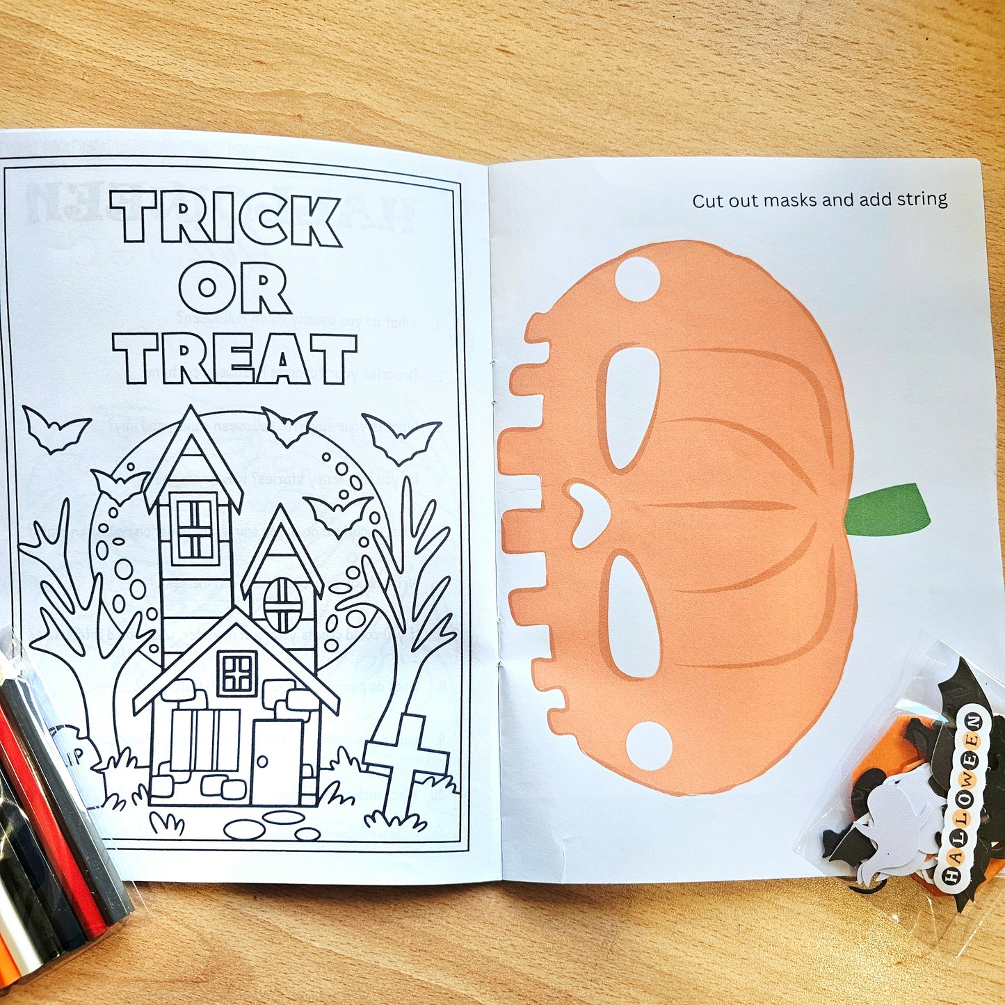 Halloween Activities Book