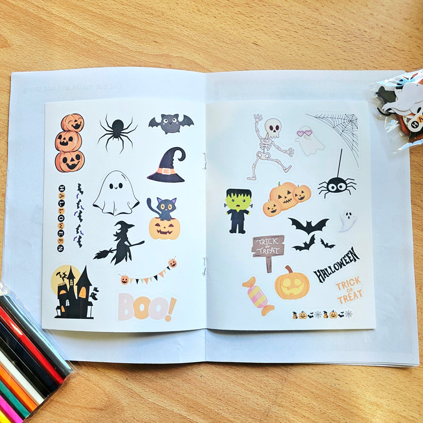 Halloween Activities Book