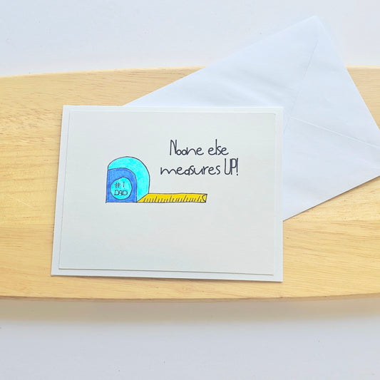 Tape Measure Card
