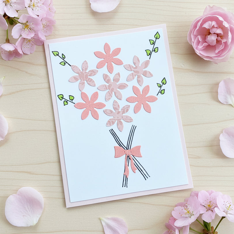 Happy Birthday Flower Card