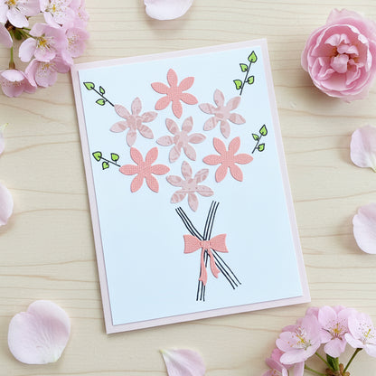Happy Birthday Flower Card