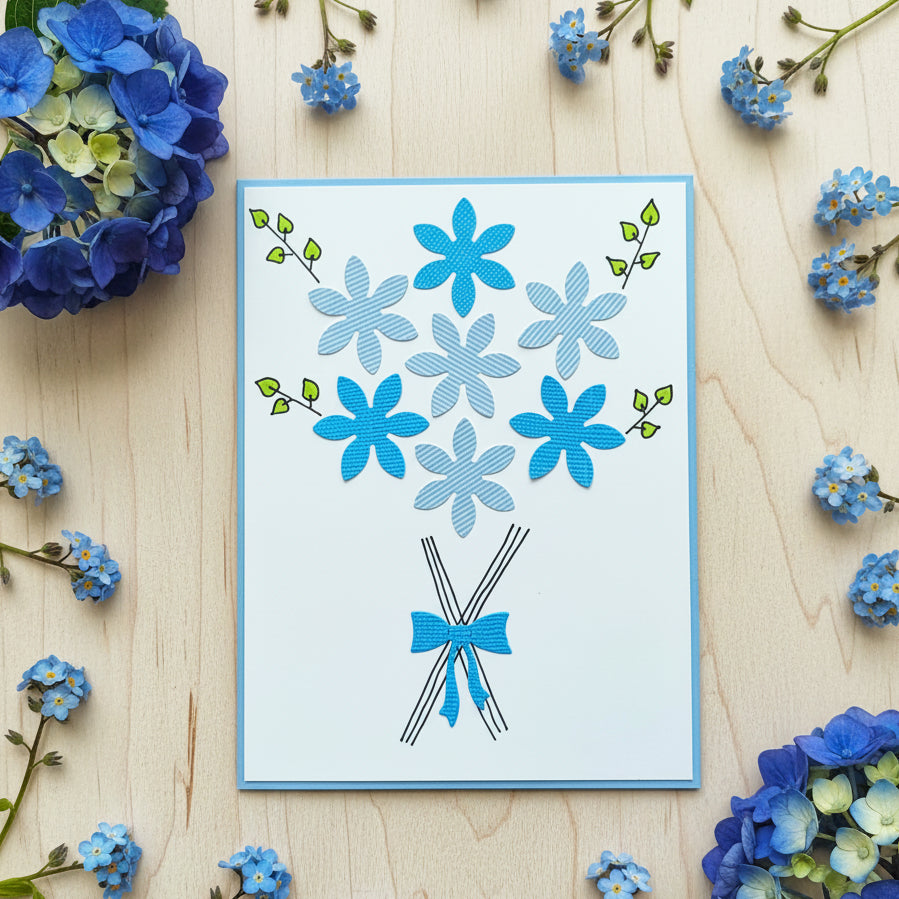 Happy Birthday Flower Card